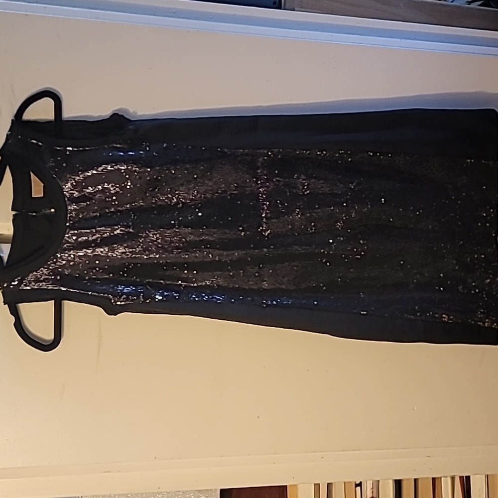 MICHAEL KORS Sequins Sleeveless Dress, Women's, Size 2P